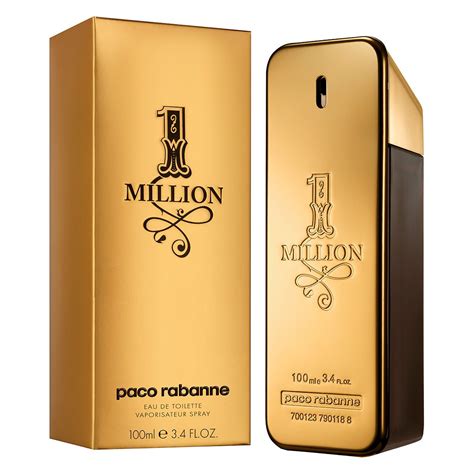 paco rabanne 1 million 100ml eau de toilette spray|paco rabanne 1 million review.